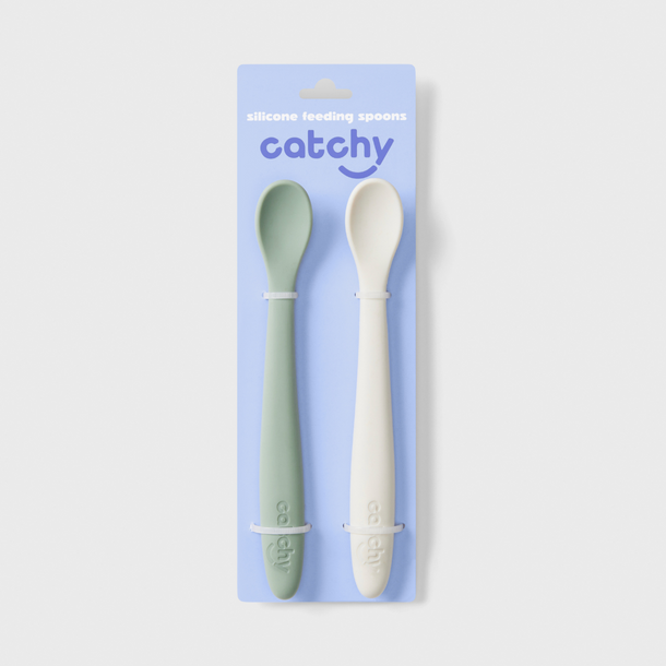 Long Feeding Spoons - 2 Pack - Catchy