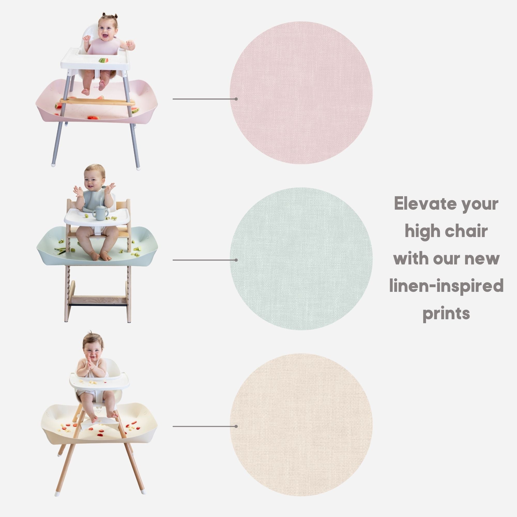 Twin Catchy Bundle (For Stokke Tripp Trapp High Chair)